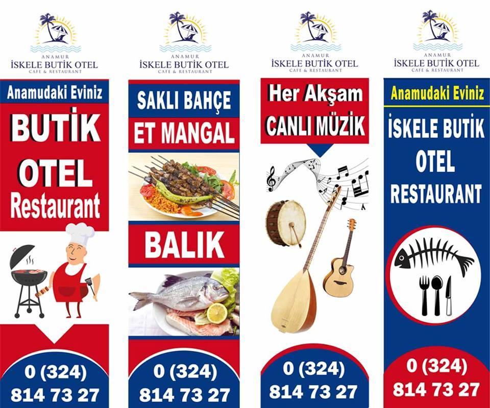 Iskele Butik Otel Anamur Buitenkant foto